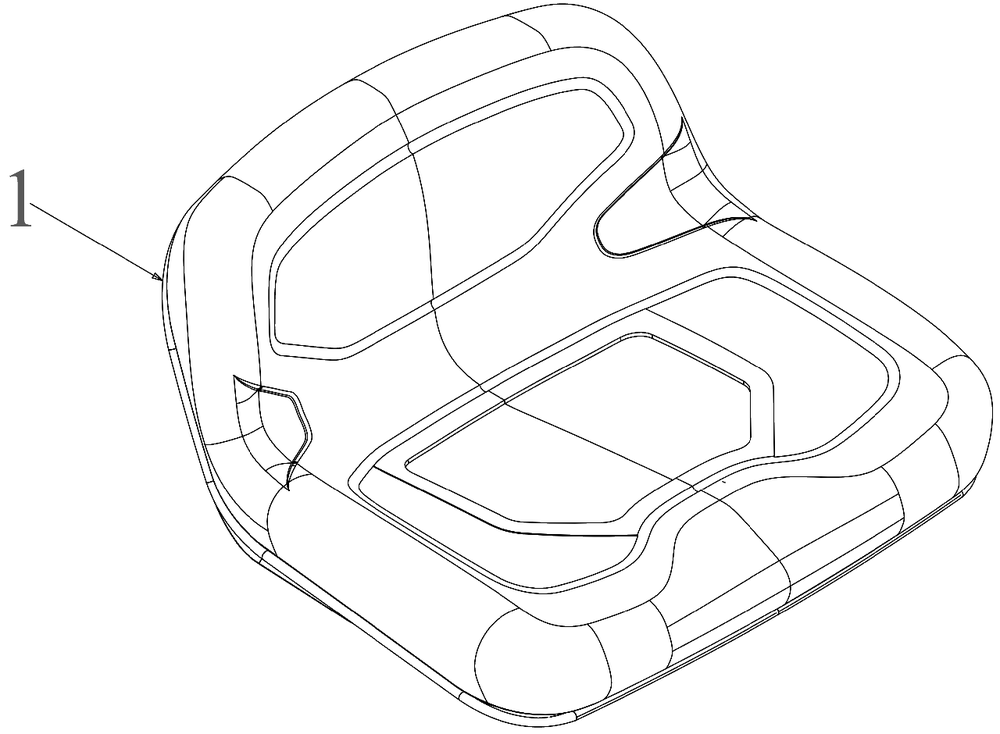 Seat Diagram and Parts List for 13BB77SS345 2023 Yard Machines Lawn Tractor